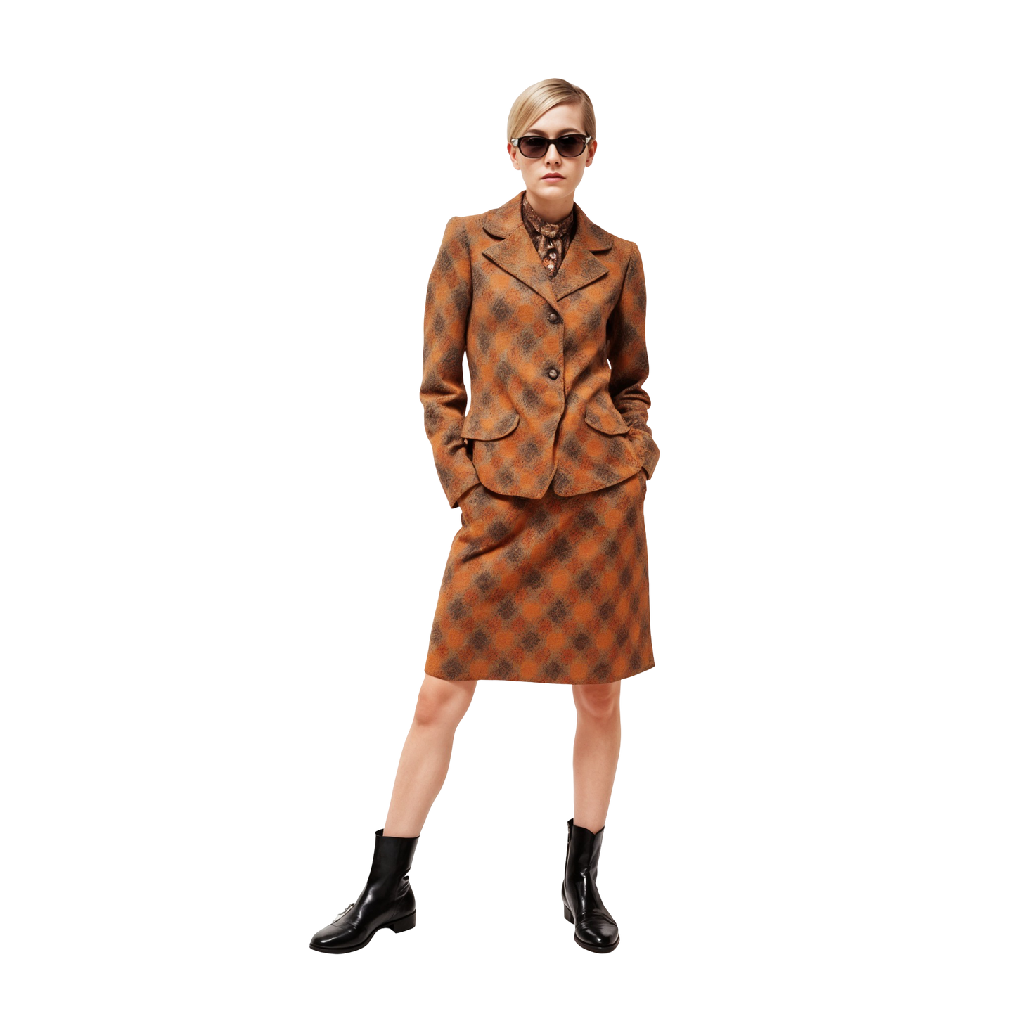 Autumn Argyle Jacket