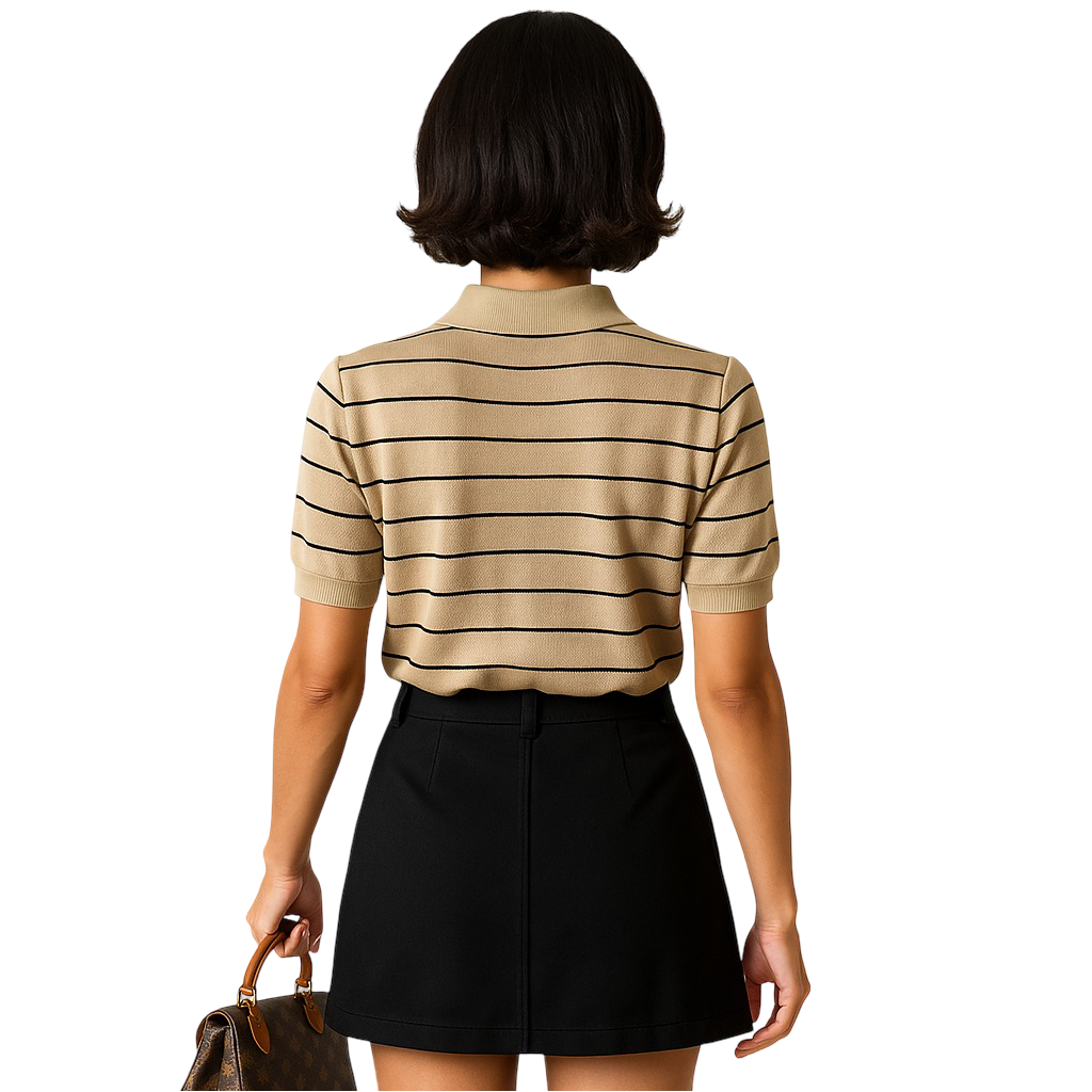 Monte Carlo Stripe Polo