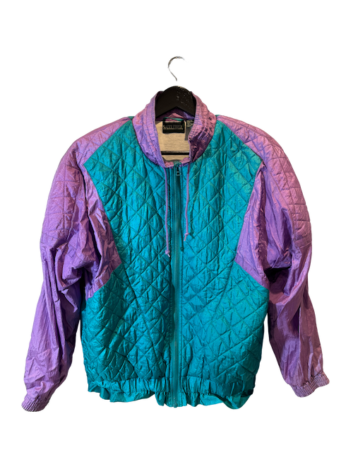 Neon Mirage Windbreaker