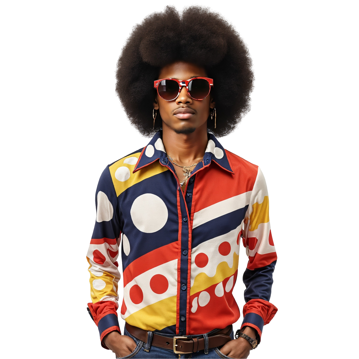 Dot Matrix Disco Shirt