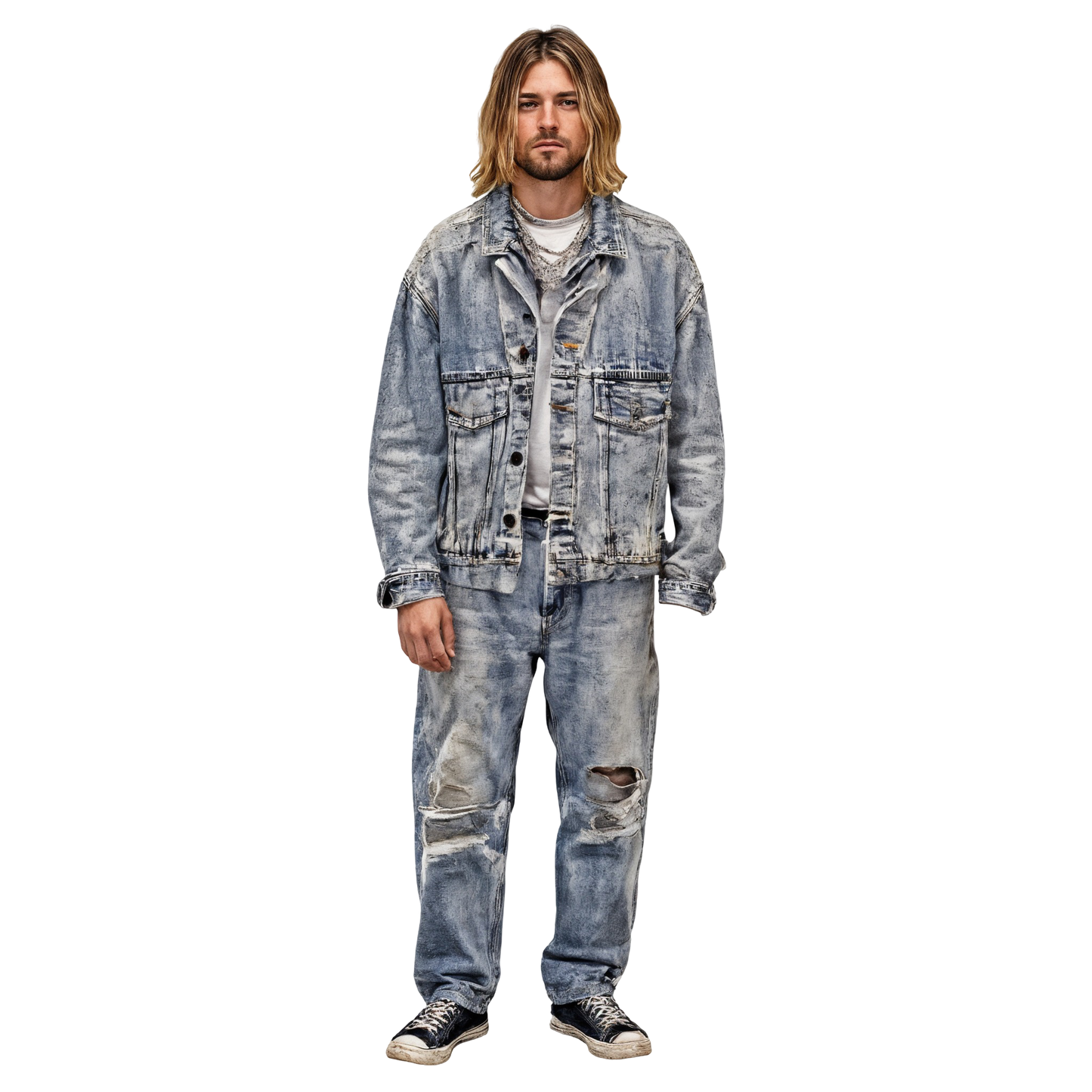 Ditch Day Acid Wash Jacket