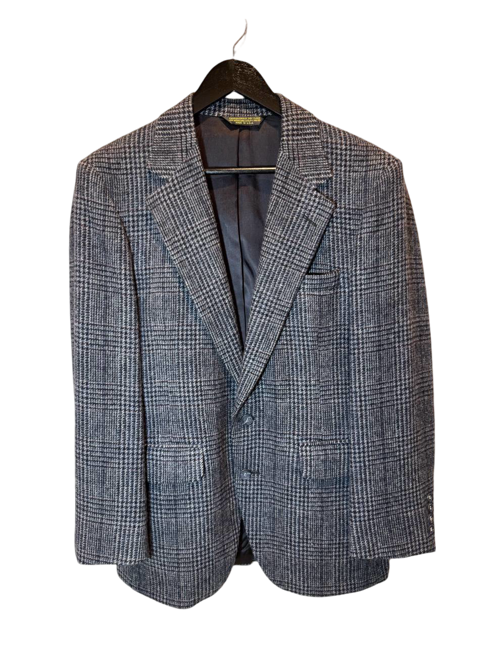 Savile Row Plaid Blazer