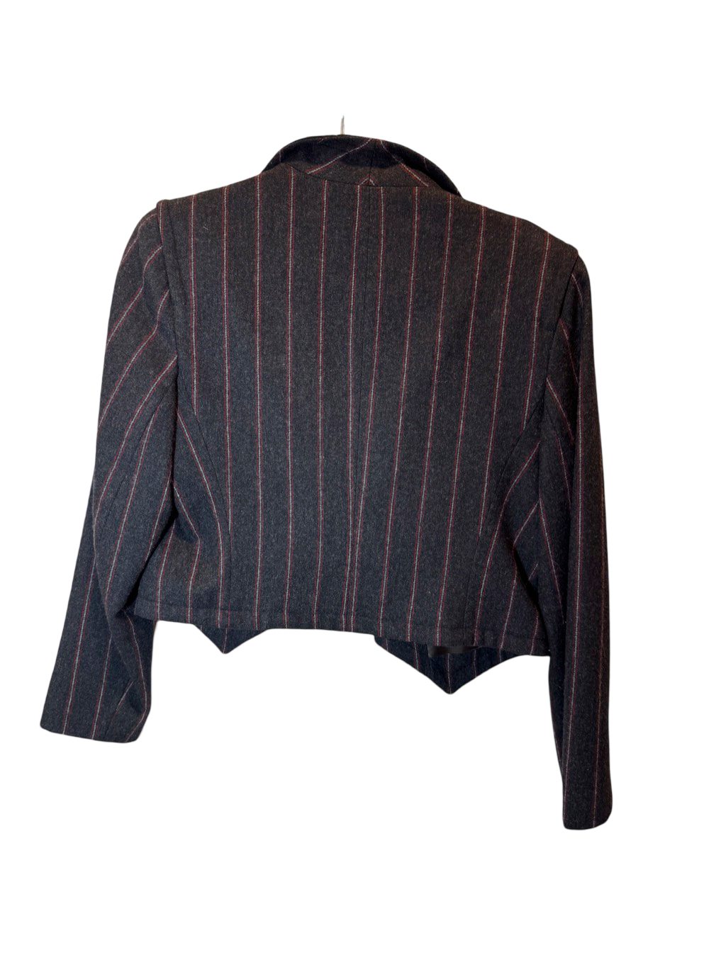Pinstripe Pitch Blazer