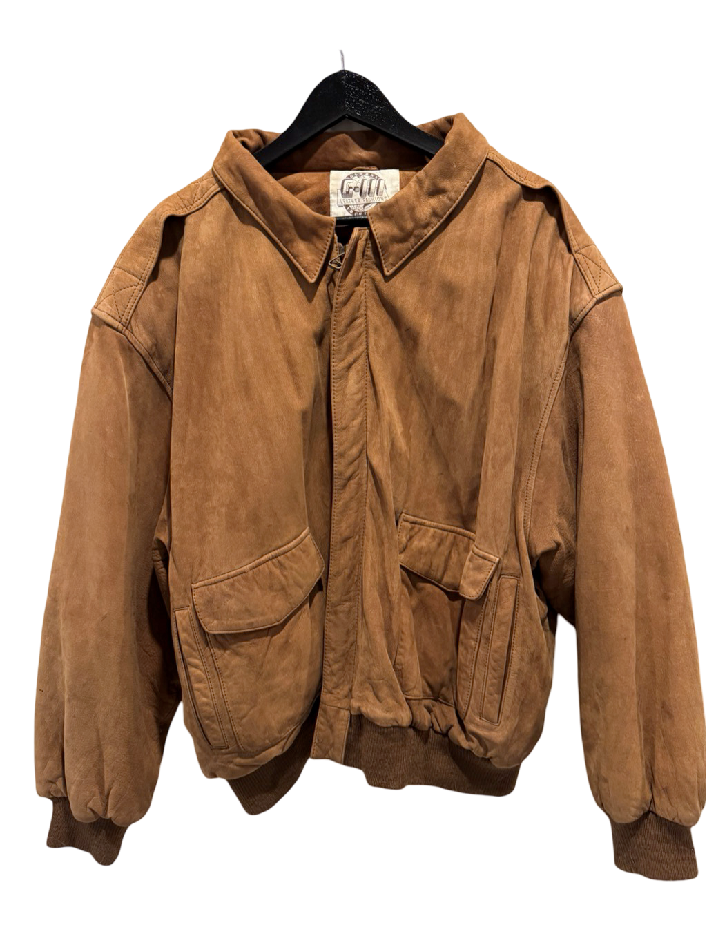 Riviera Suede Bomber