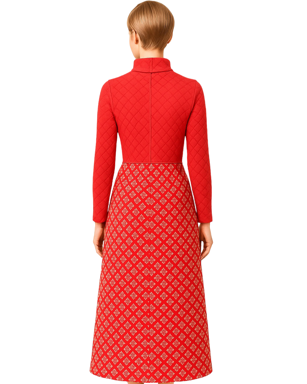 Piccadilly Red Knit Dress