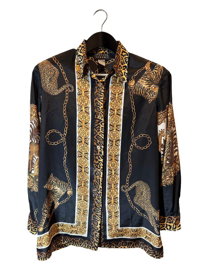 Jaguar Chain Secretary Blouse