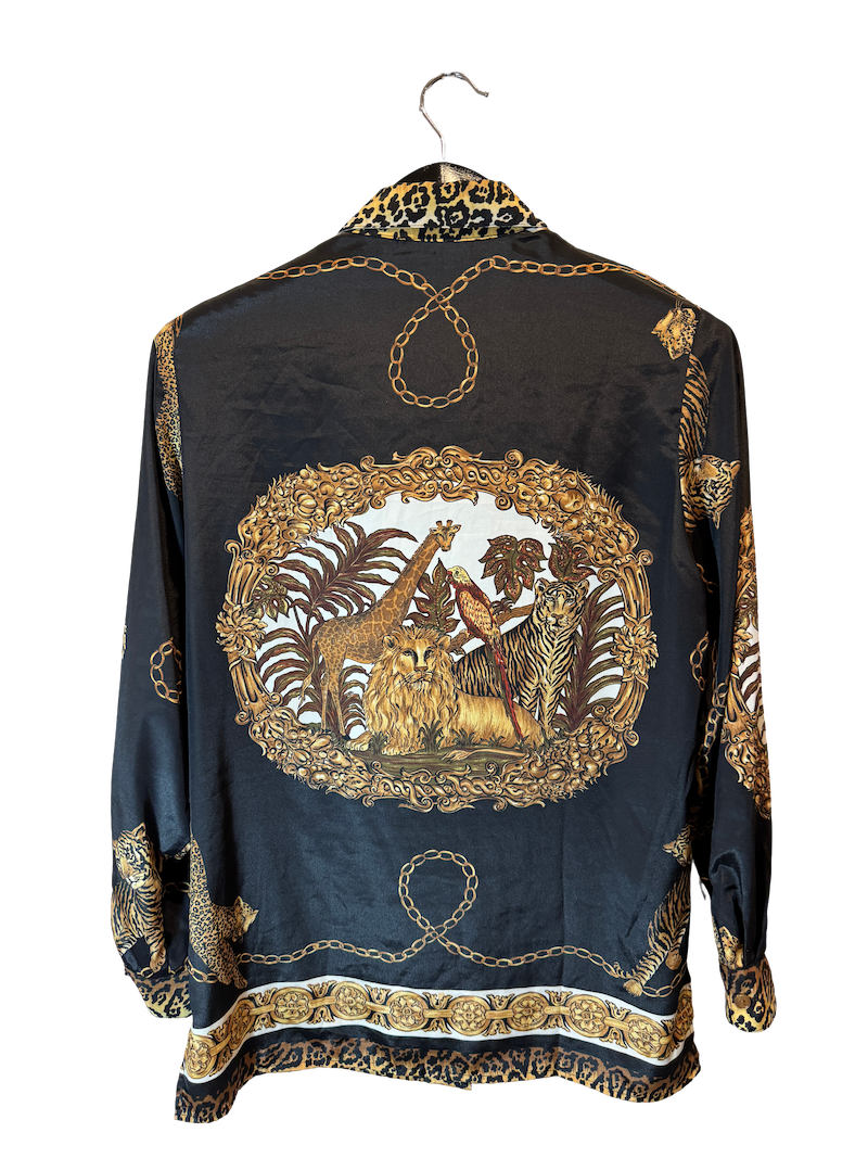 Jaguar Chain Secretary Blouse