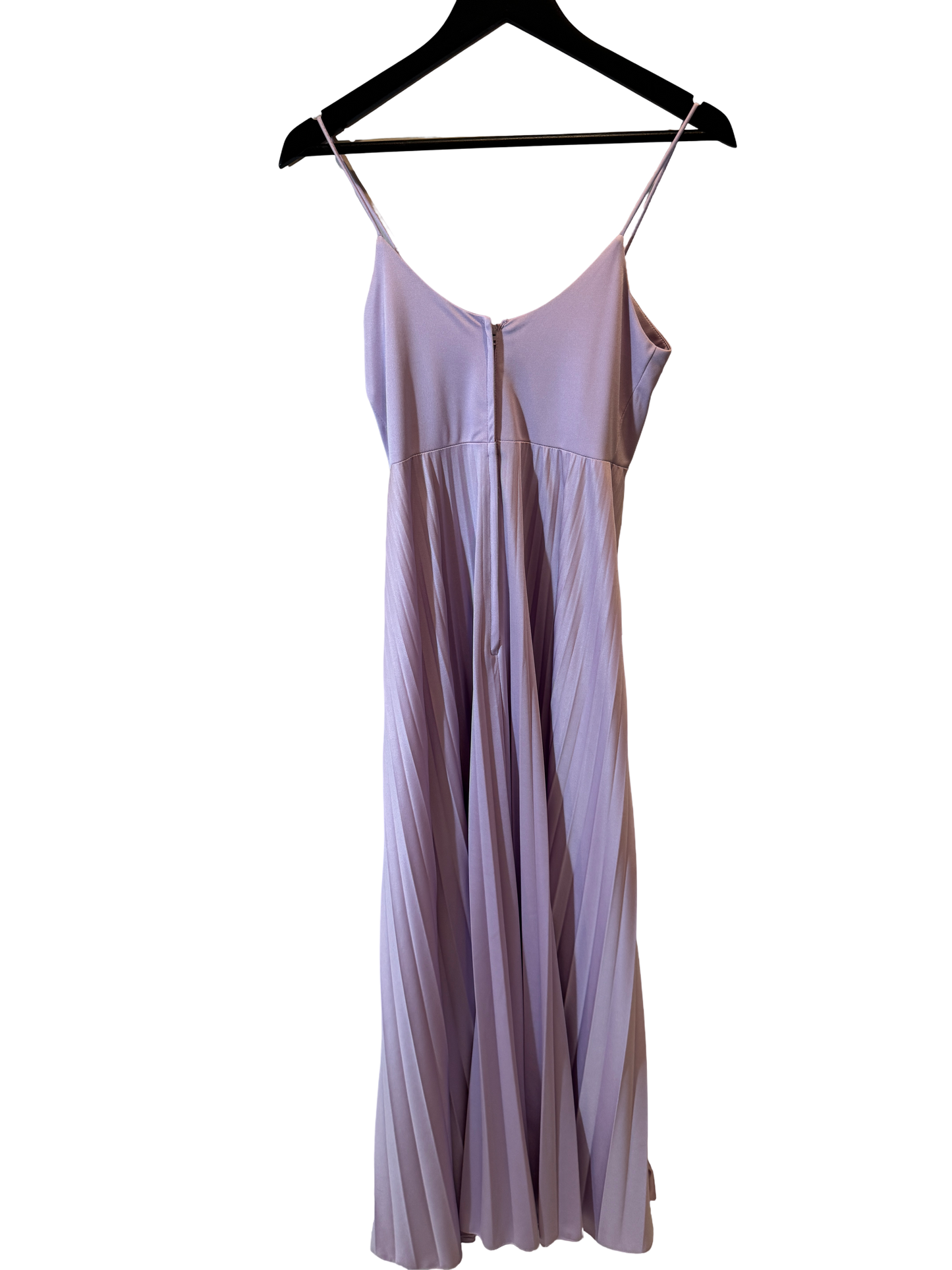 Riviera Lilac Pleat Dress