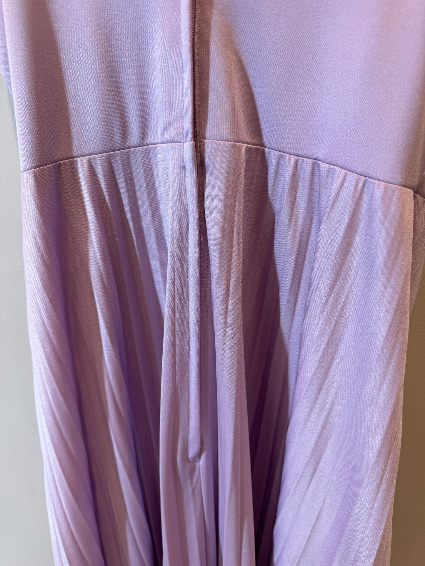 Riviera Lilac Pleat Dress