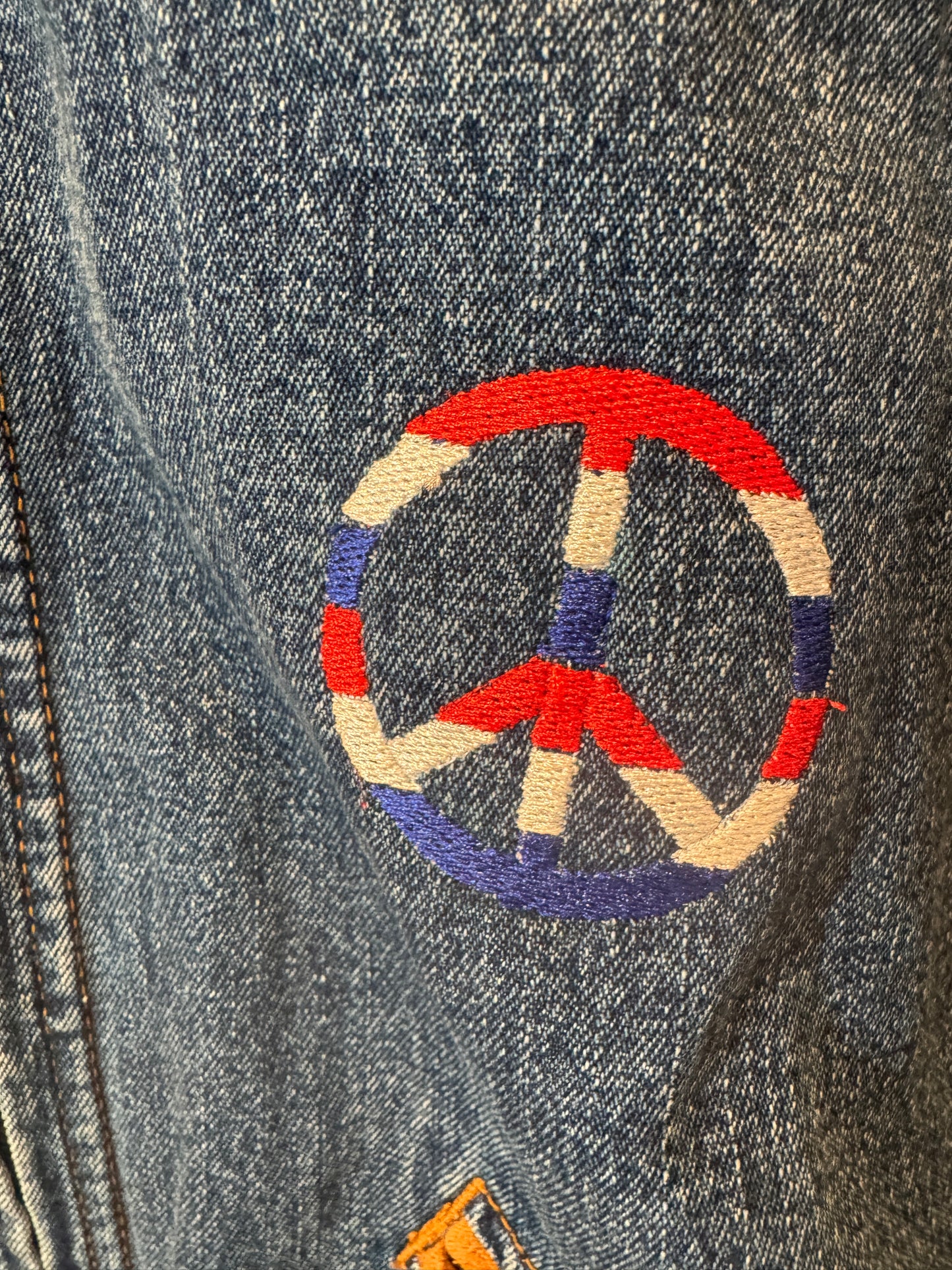 Patchpeace Denim Bomber