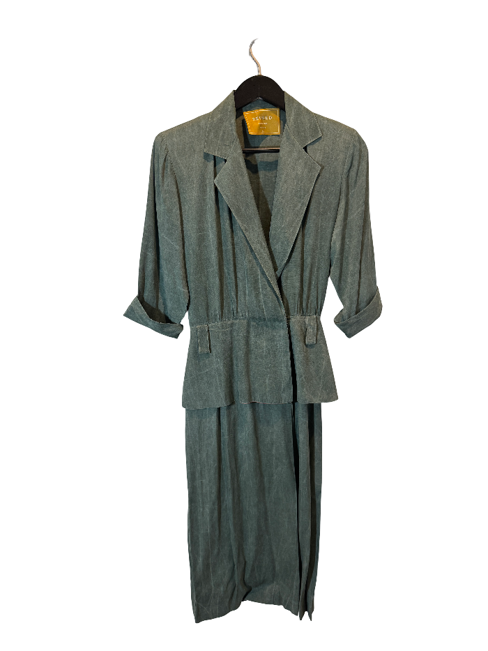 Cap d'Antibes Belted Suit Dress