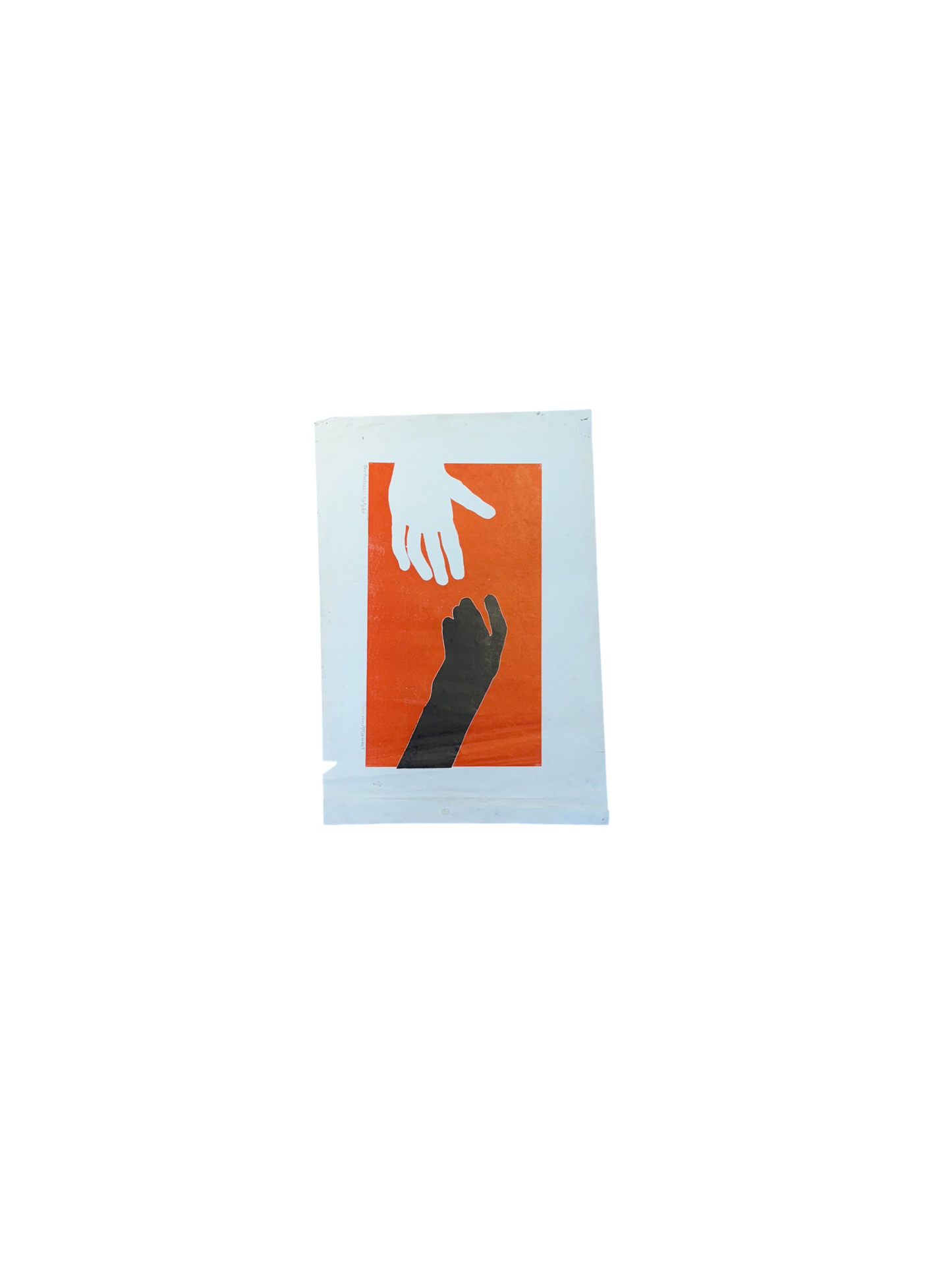 Reaching Hands, 1972, Screenprint on Paper, Color Study No. 4
