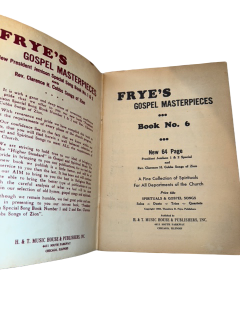 Frye’s Gospel Masterpieces – No. 6 –