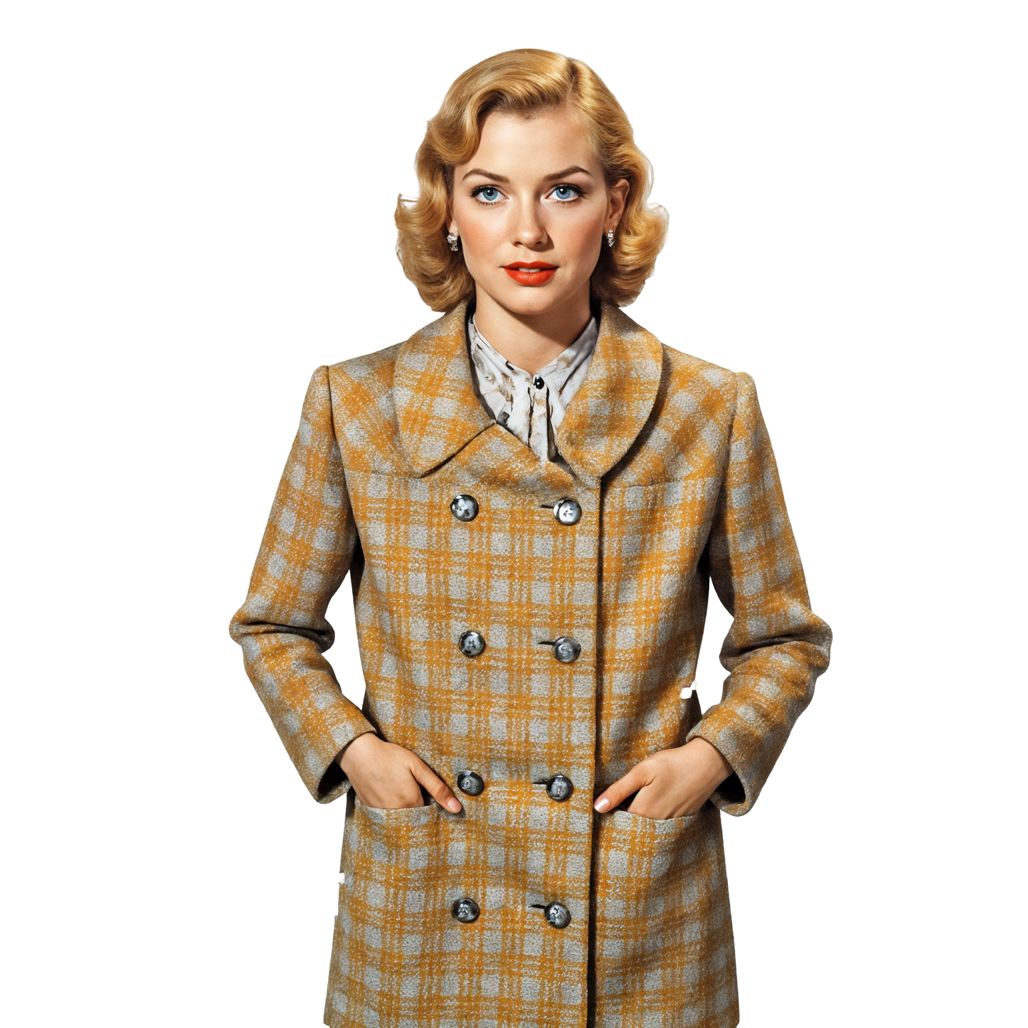 Sunday Supper Plaid Coat
