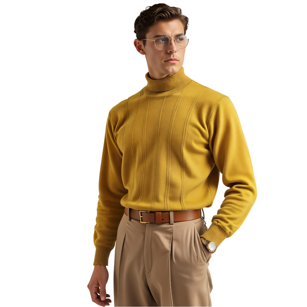 Oxford Turtleneck Sweater