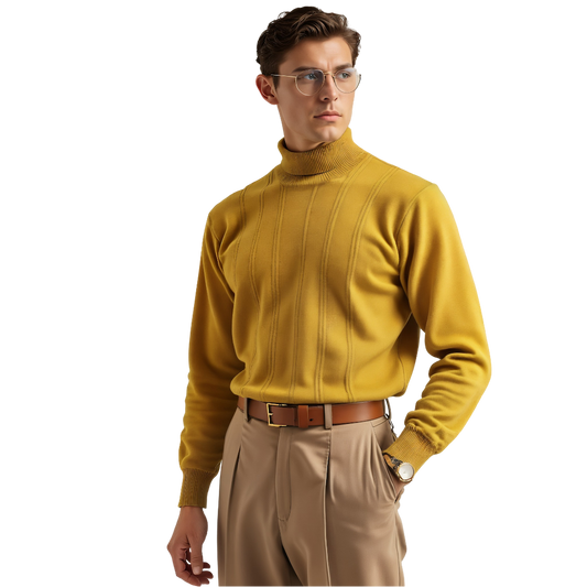 Oxford Turtleneck Sweater