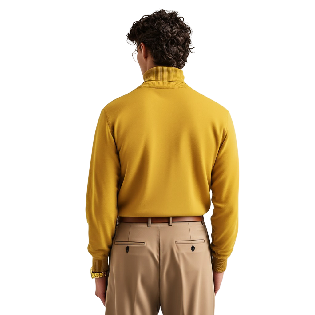 Oxford Turtleneck Sweater