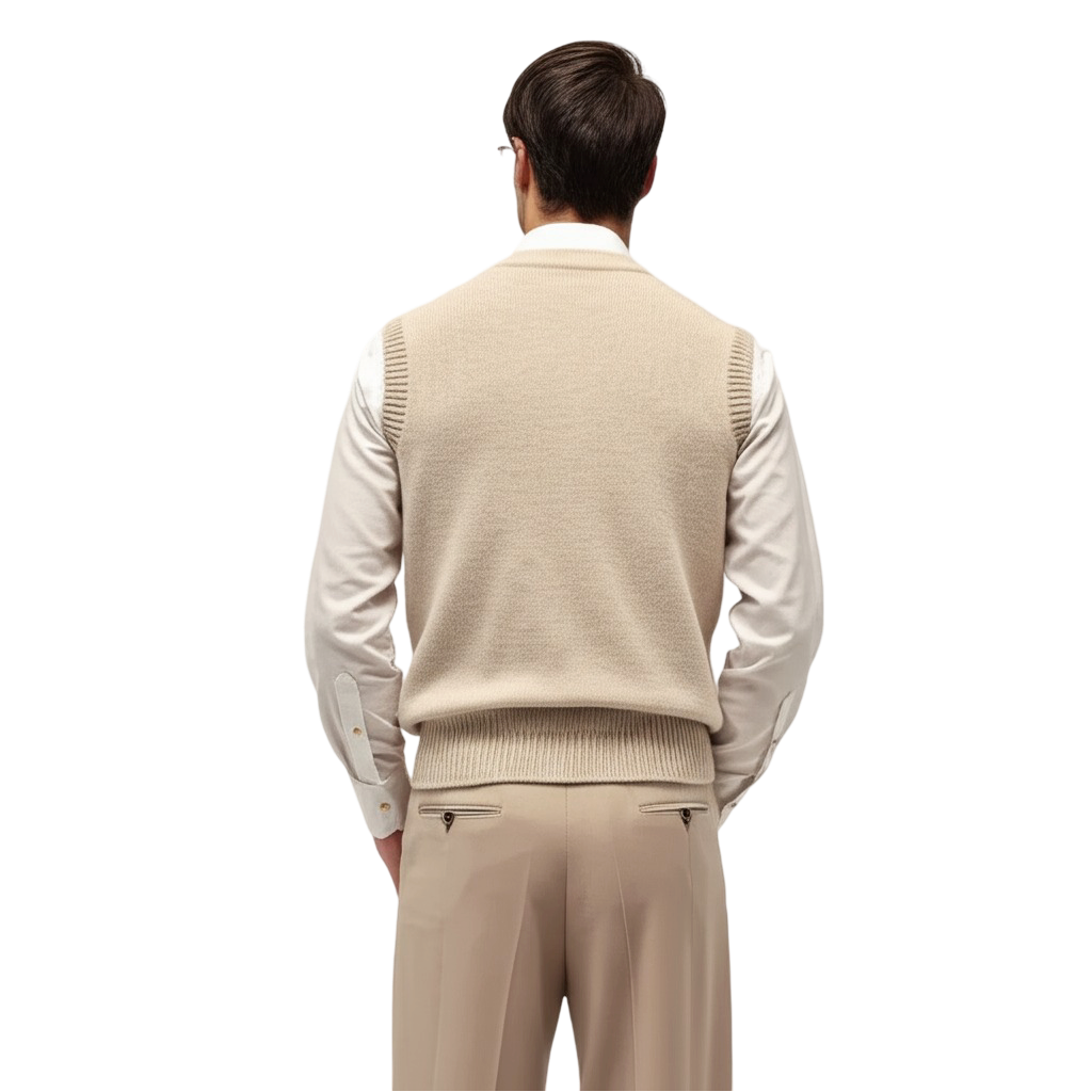 Cambridge Cable-Knit Vest