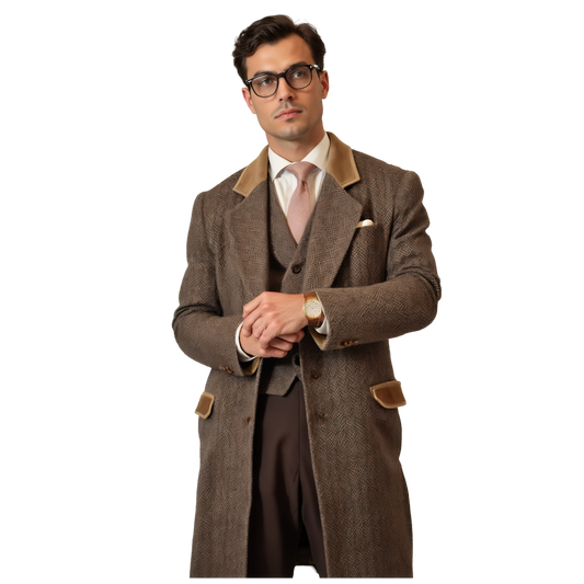 Equestrian Tweed Coat