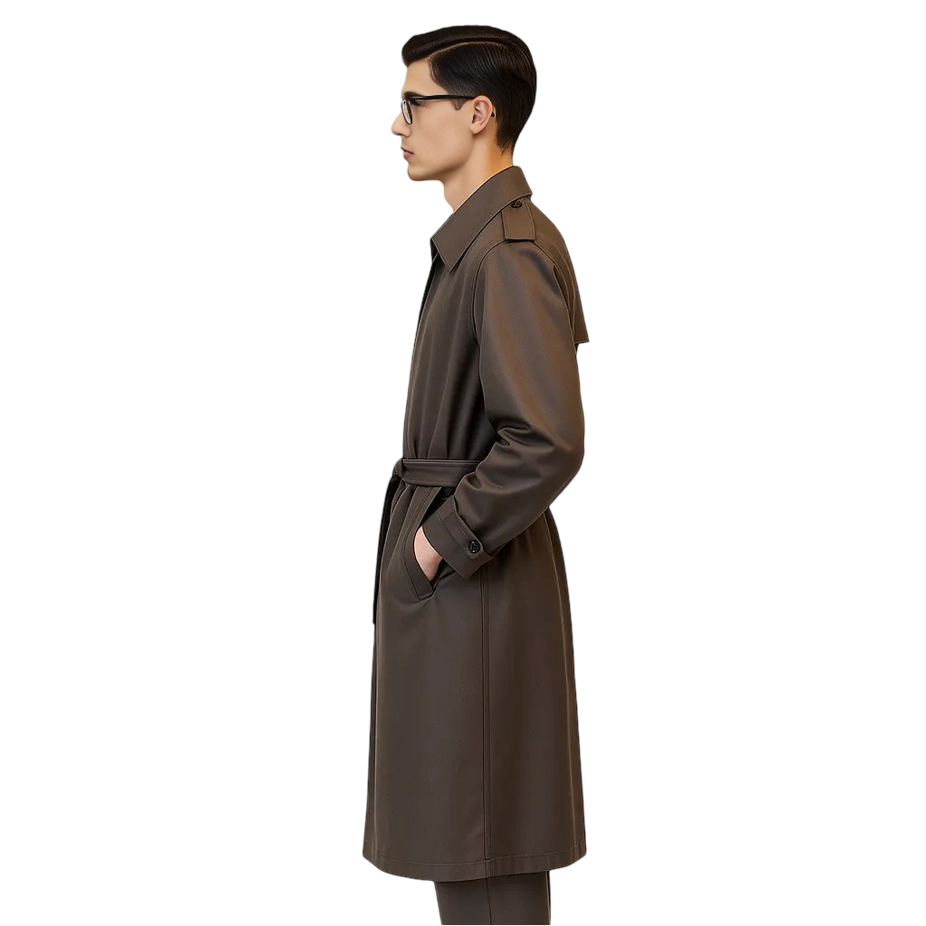 Noir Detective Trench