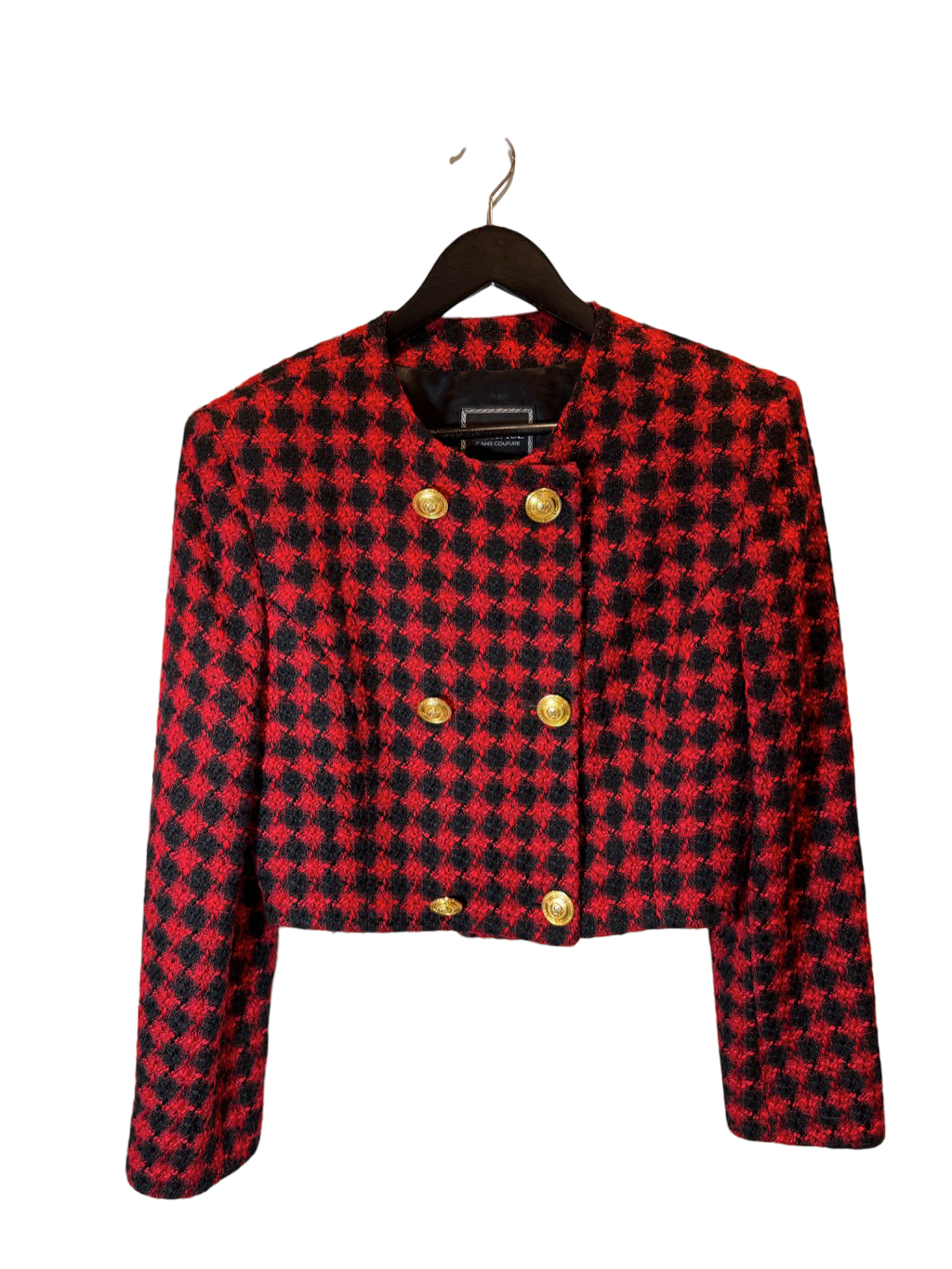 Versace Plaid Jacket
