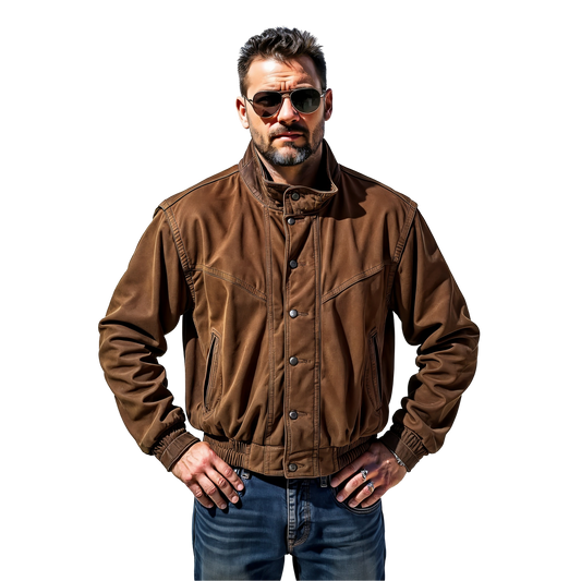 Road House Suede Bomber