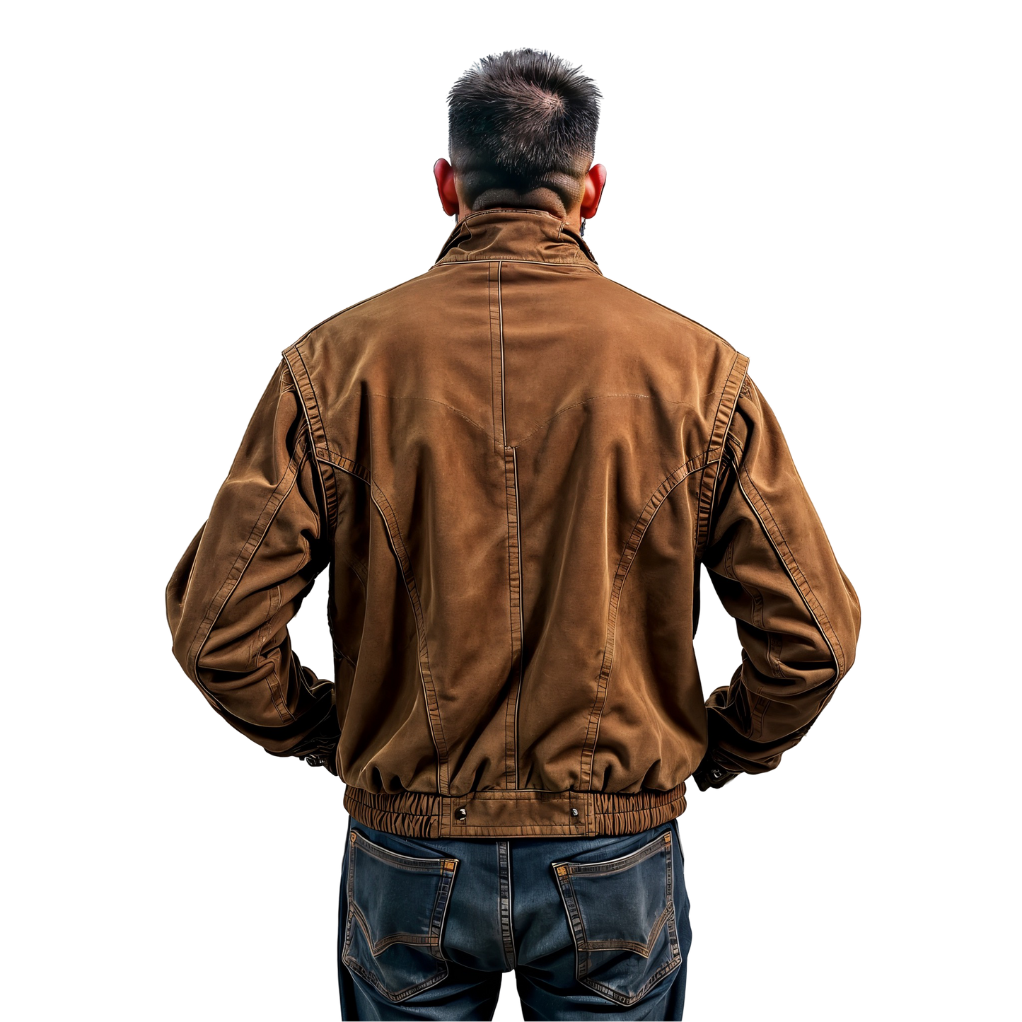Road House Suede Bomber
