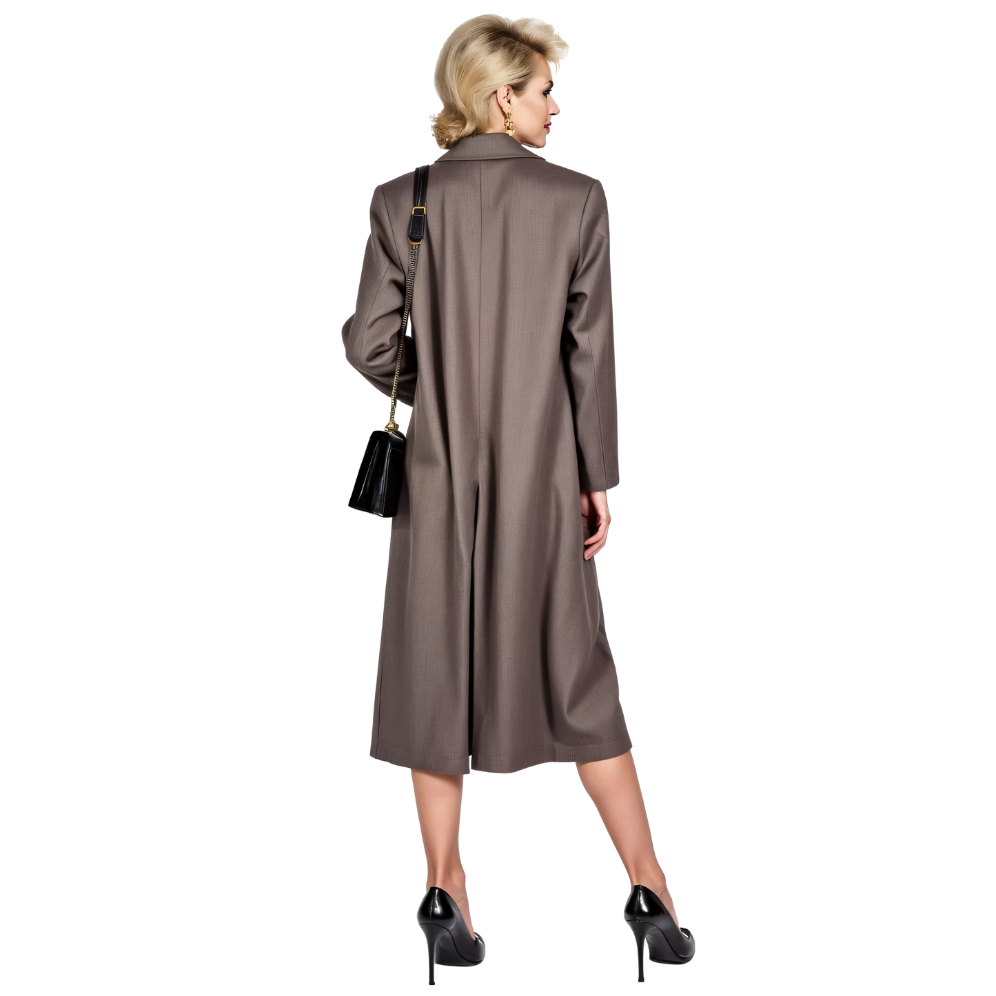 Wall Street Drape Coat