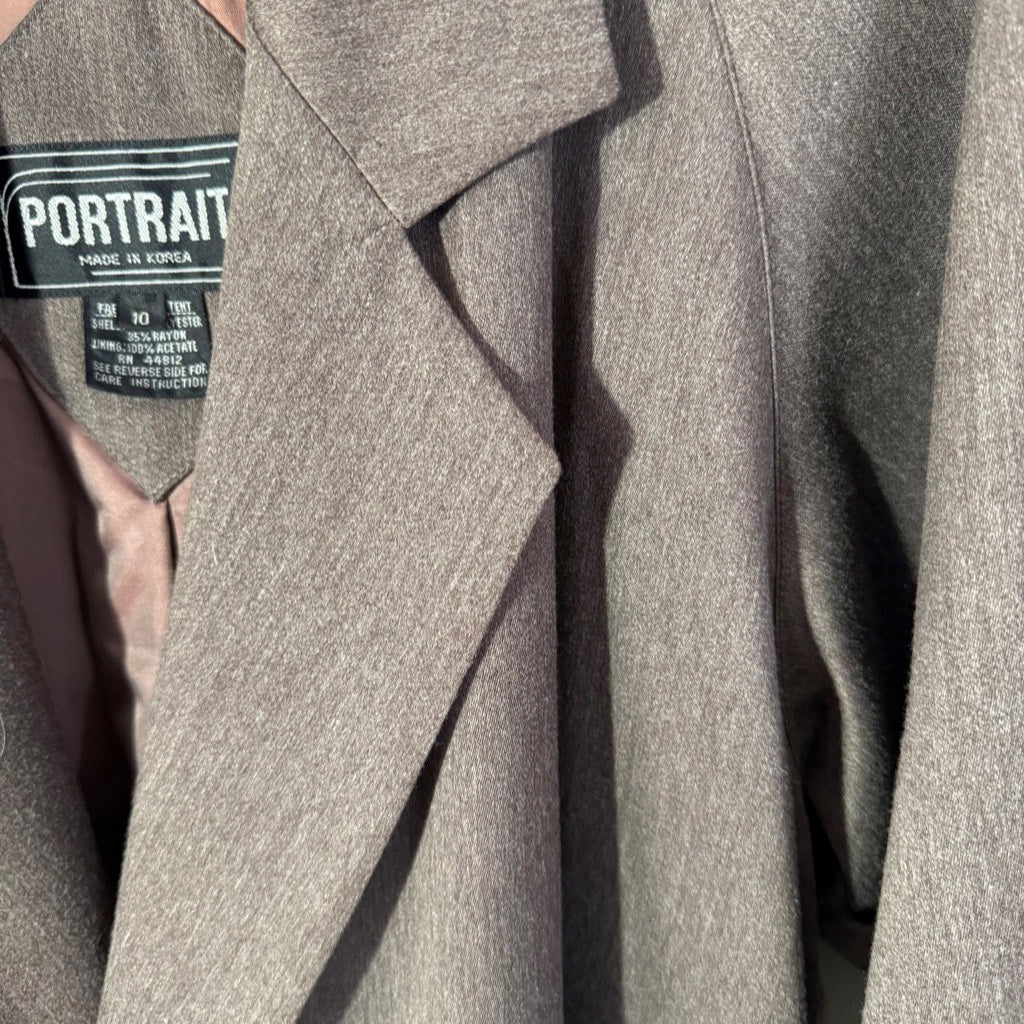 Wall Street Drape Coat