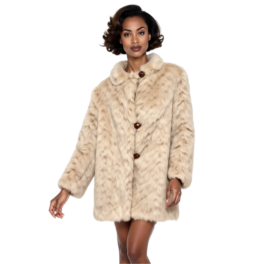 Hollywood Starlet Fur Coat