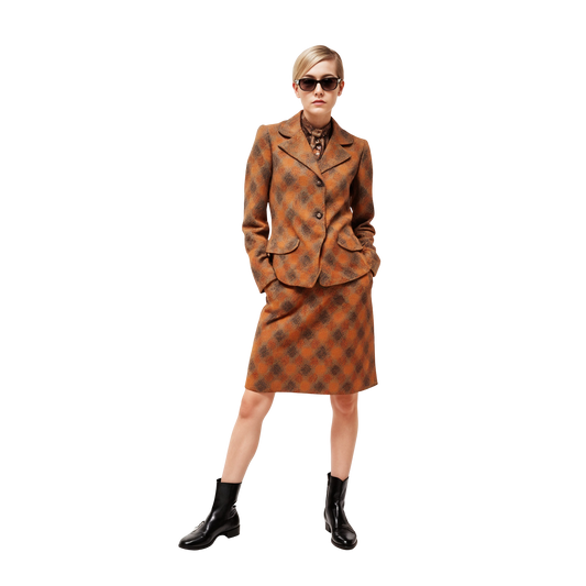Autumn Argyle Jacket