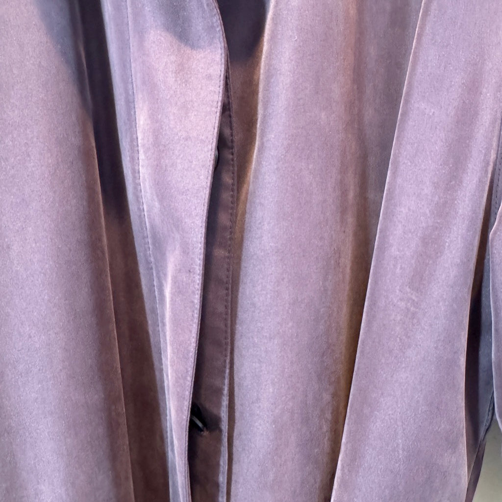 Dynasty Velvet Trench