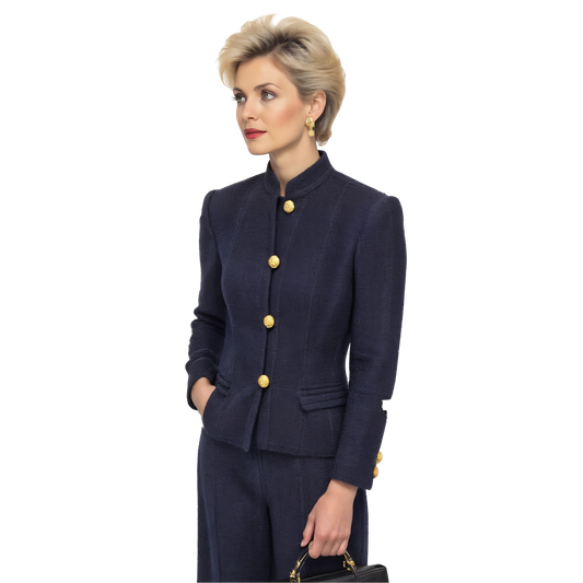 Wall Street Wool Blazer