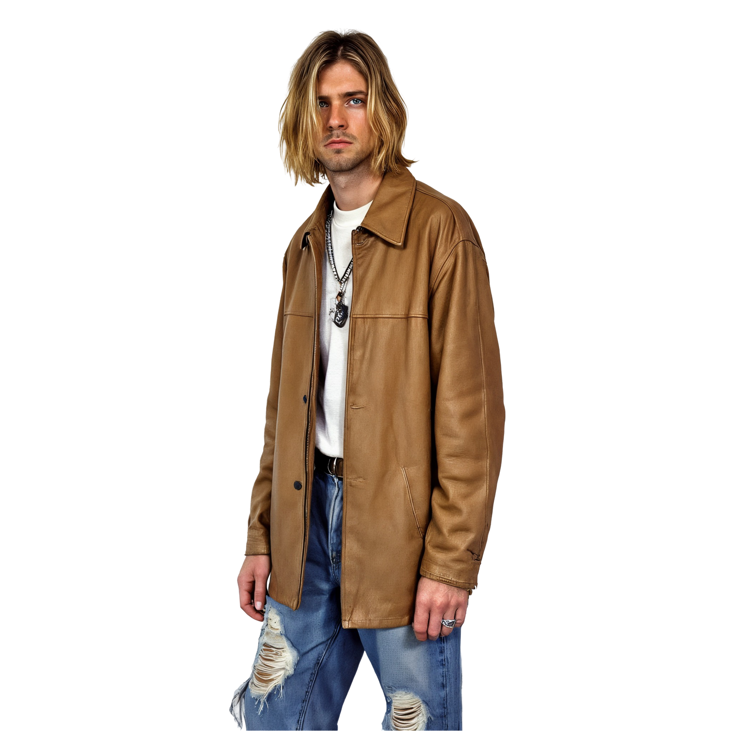 Singles Club Leather Jacket