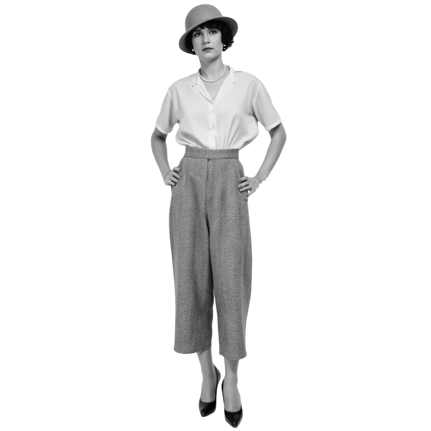 Newsreel Tweed Trousers