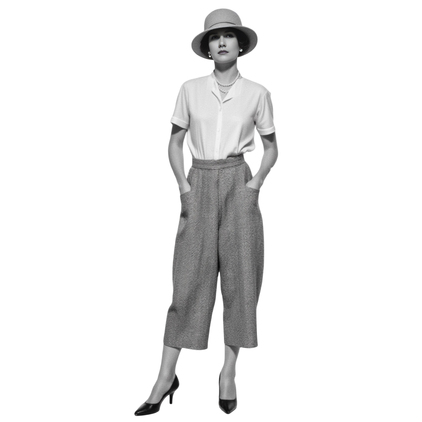 Newsreel Tweed Trousers