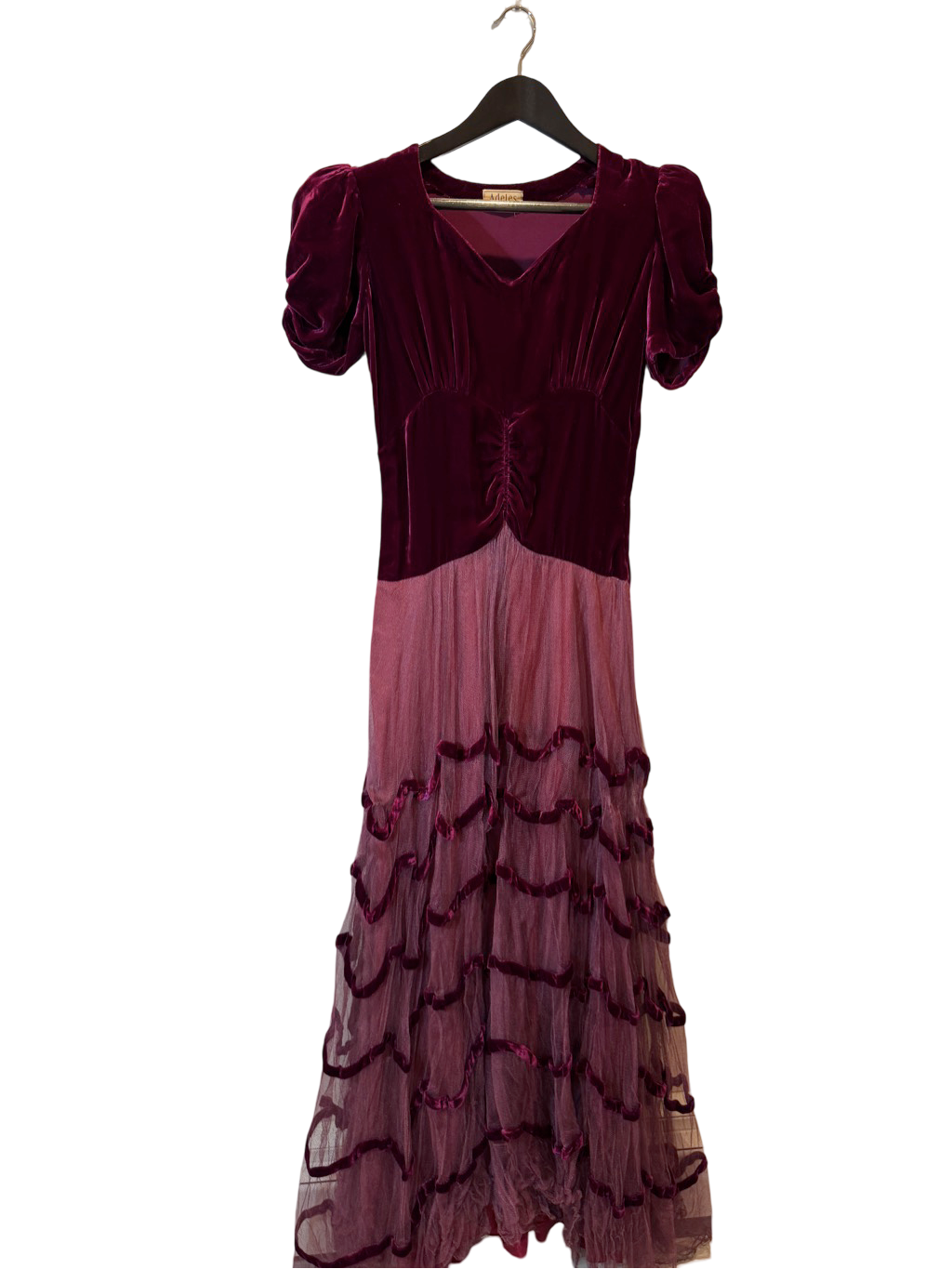 Cabaret Velvet Gown