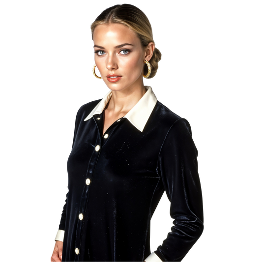 Velvet Check-In Shirt