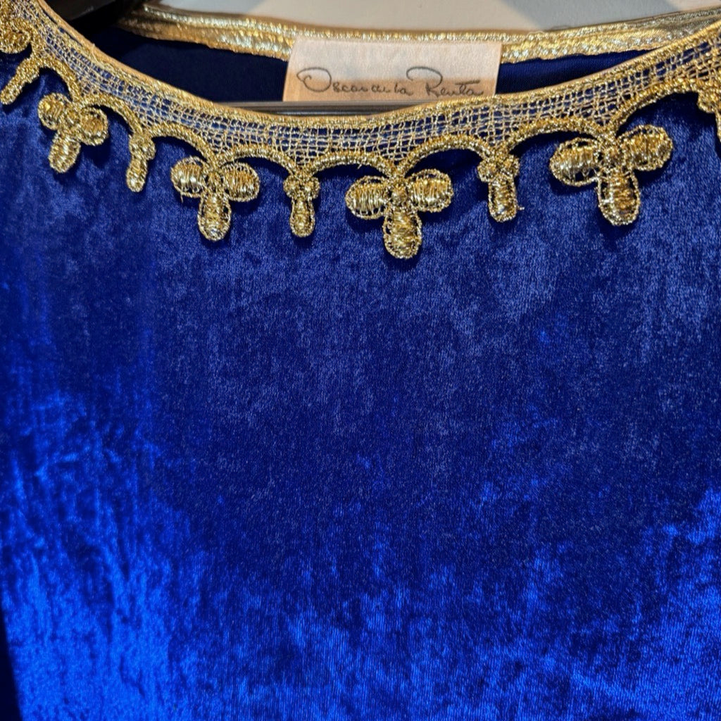 Oscar de la Renta Velvet Gown