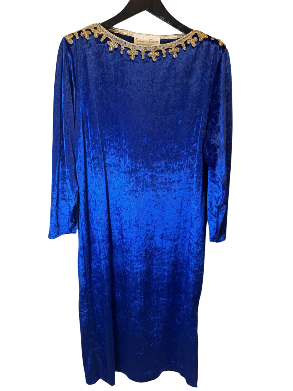 Oscar de la Renta Velvet Gown