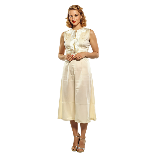Ivory Garden Party Dress