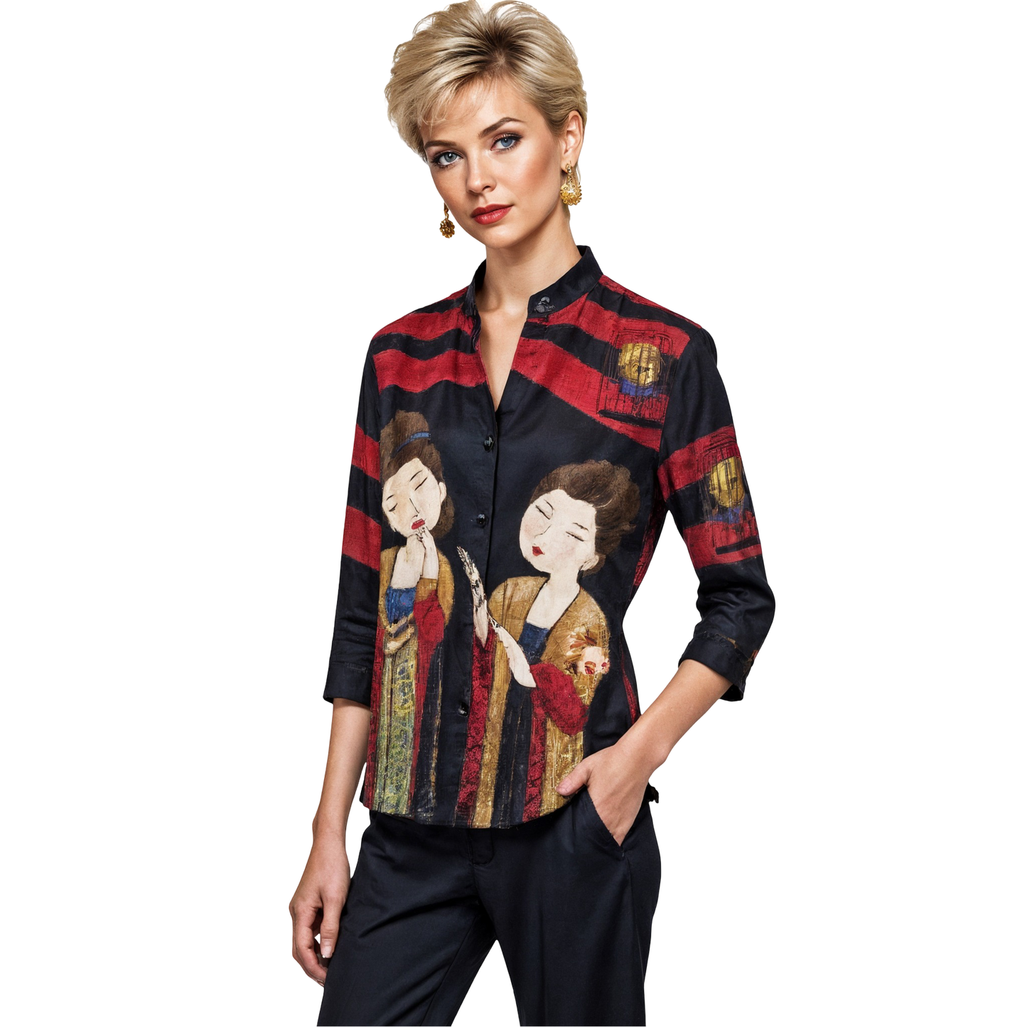 Kyoto Parlor Blouse