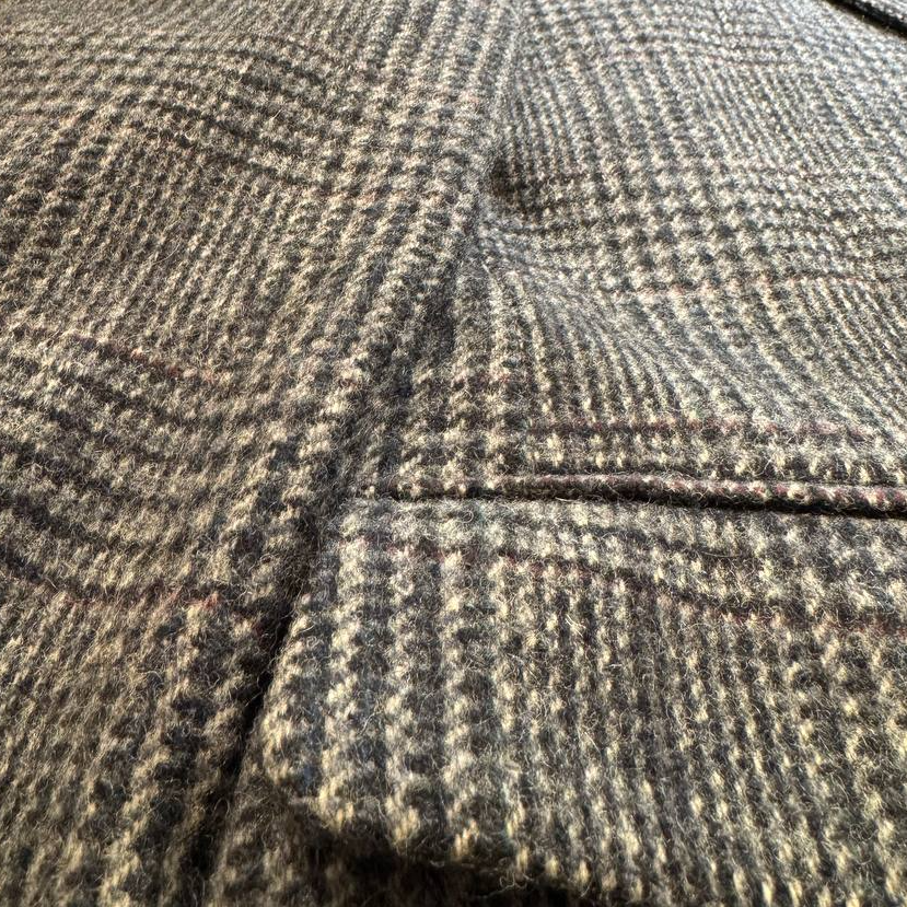 Savile Row Plaid Blazer