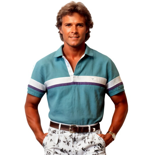 Courmayeur Stripe polo