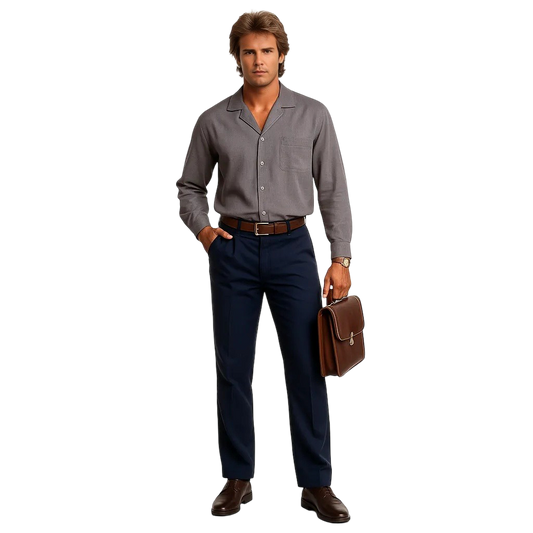 Côte d’Azur Navy Slacks