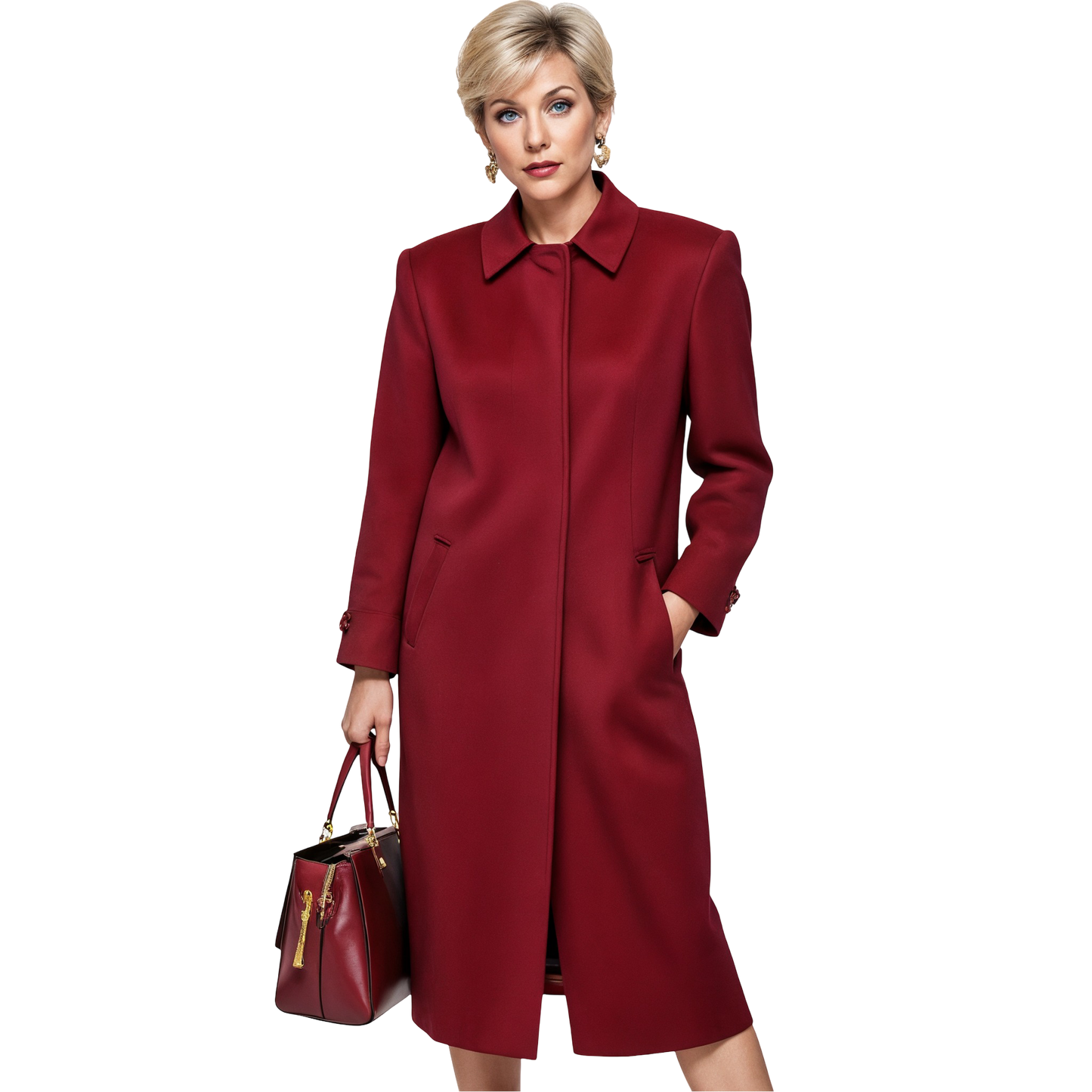 Scarlet Broadway Trench