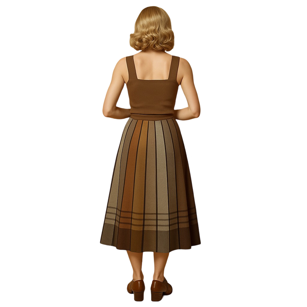 Harvest Plaid Skirt
