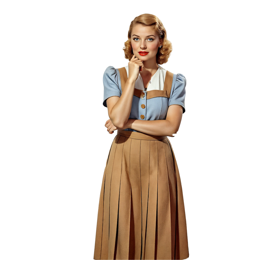 Sunday Best Pleated Skirt