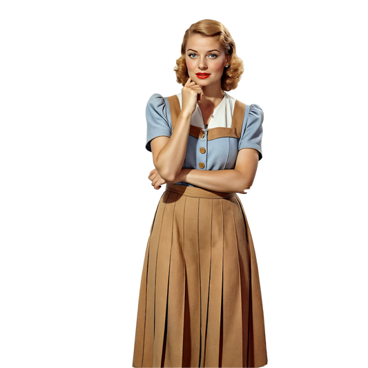 Sunday Best Pleated Skirt