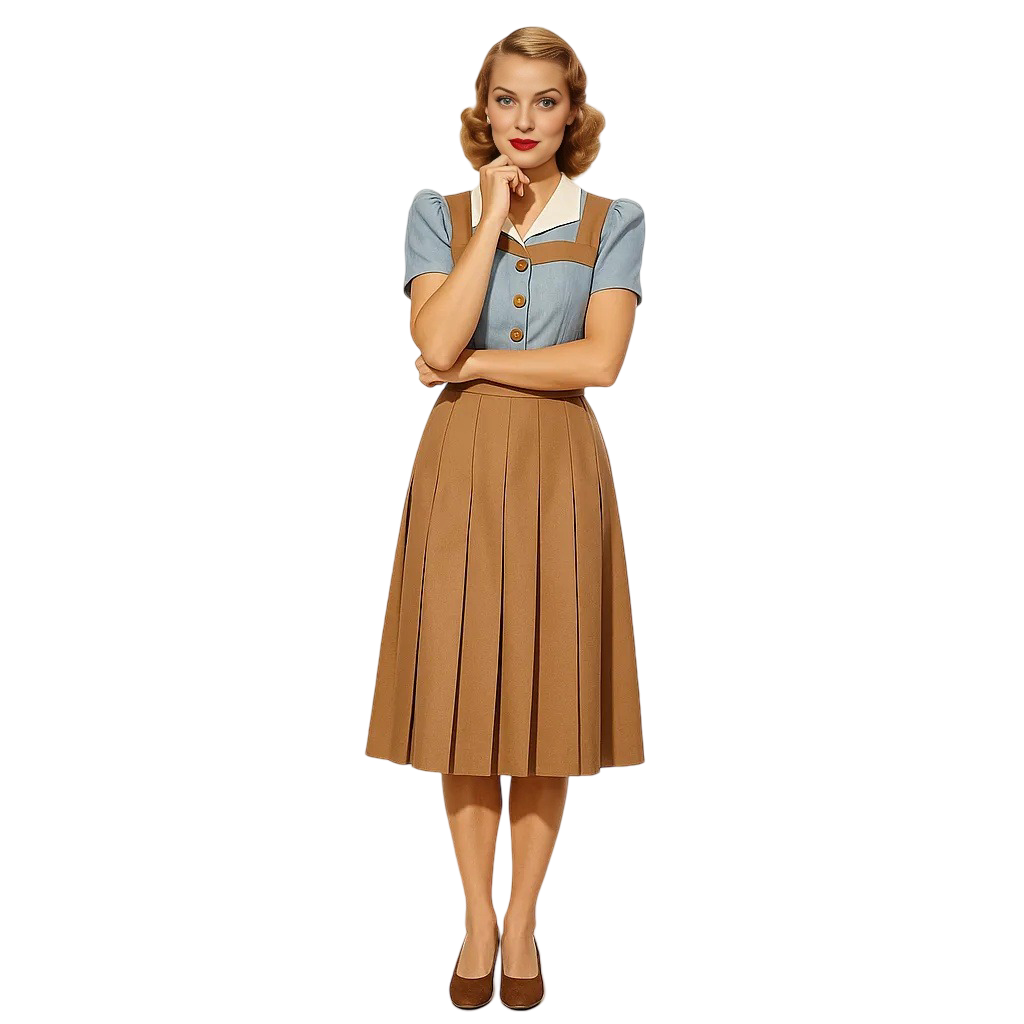 Sunday Best Pleated Skirt